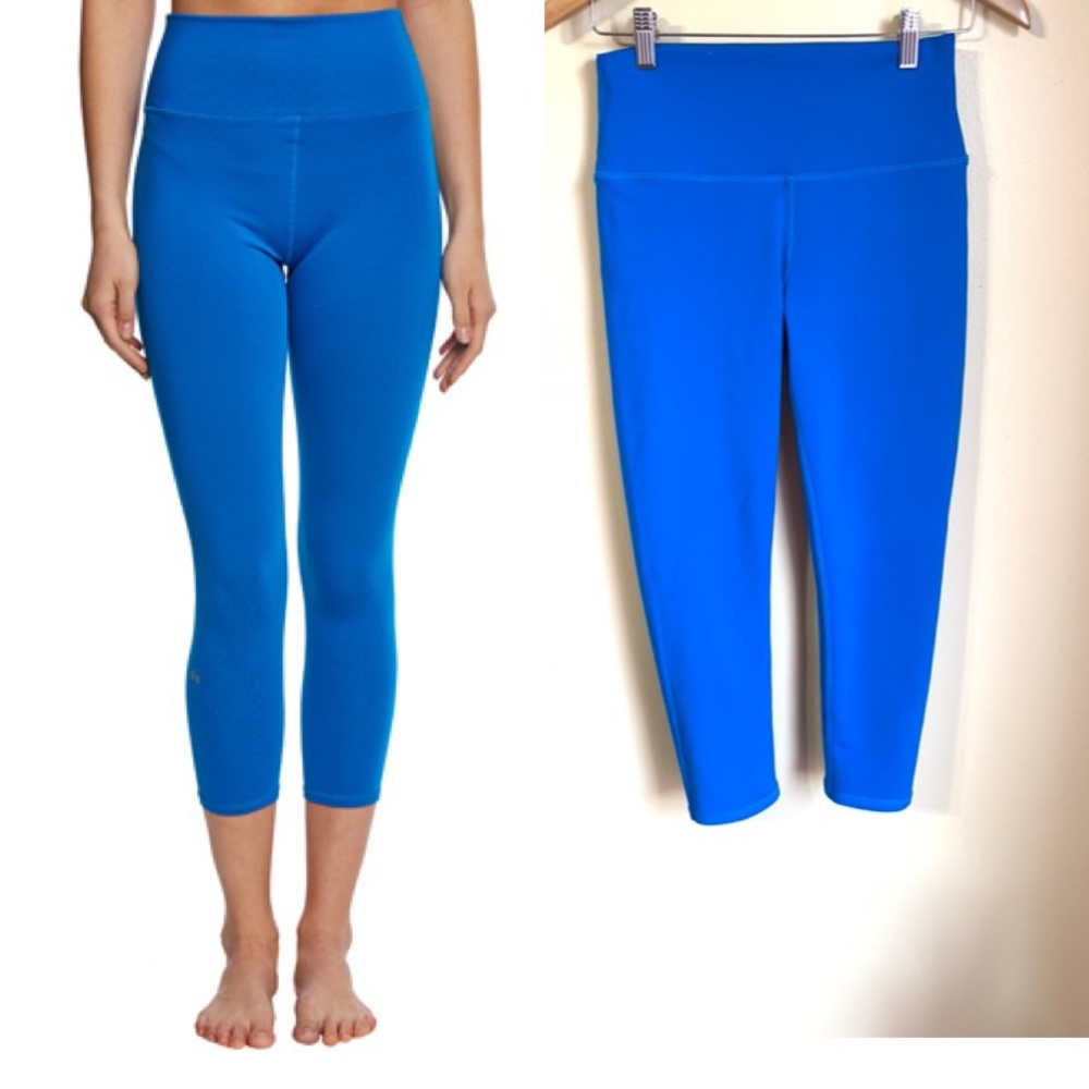 Blue Alo High-waist  Capri Legging
